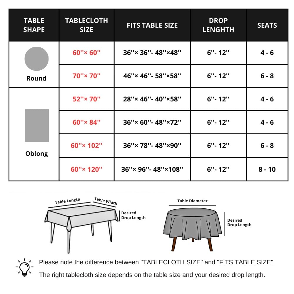 VEDACHIC Thanksgiving Tablecloth Blue Fall Pumpkin Buffalo Plaid Rectangle Table Cloth - 60x84 Inch Oblong Autumn Polyester Table Cover Reusable Water Resistant for Outdoor Holiday Party Picnic