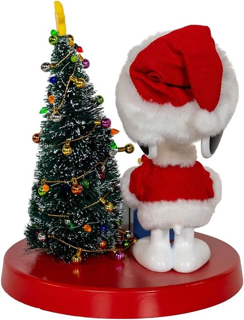 Kurt Adler Peanuts® Snoopy & Woodstock Table Piece - Charming Holiday Decor for Any Space