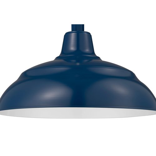 Millennium RWHS17-NB Transitional One Light Pendant from R Series Collection in Bronze/Dark Finish
