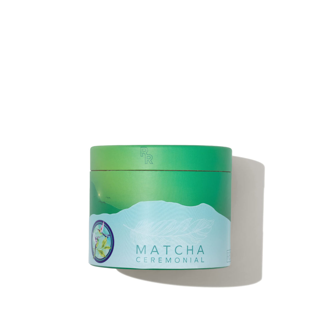 Red Rooster Tea Ceremonial Matcha – Shade-Grown, Stone-Ground Japanese Green Tea – 2.5oz Canister – Smooth, Creamy, Bright Green Finish – Makes ~35 Cups