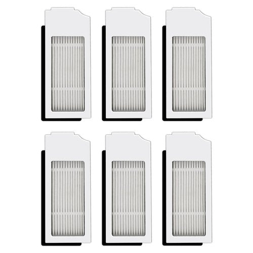 (6 Pack) N20 Plus HEPA Filters Replacement Parts Compatible with ECOVACS DEEBOT N20 Plus/ N20 Pro Plus/ X1 Omni/ T10/ T10 Plus/ T10 Turbo/ T10 Omni Robot Vacuum Cleaner, Filters Accessories Kit