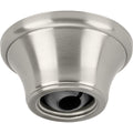 Progress Lighting Ceiling Fan Canopy for Air Pro Ceiling Fans, Ceiling Fan Accessory Compatible with Sloped Ceilings, Steel Construction, Brushed Nickel