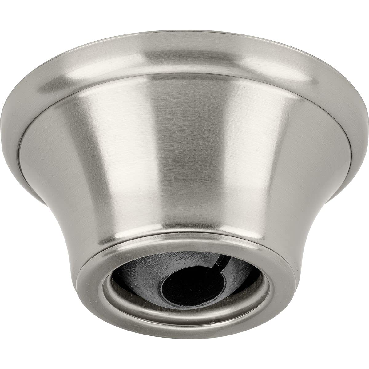 Progress Lighting Ceiling Fan Canopy for Air Pro Ceiling Fans, Ceiling Fan Accessory Compatible with Sloped Ceilings, Steel Construction, Brushed Nickel