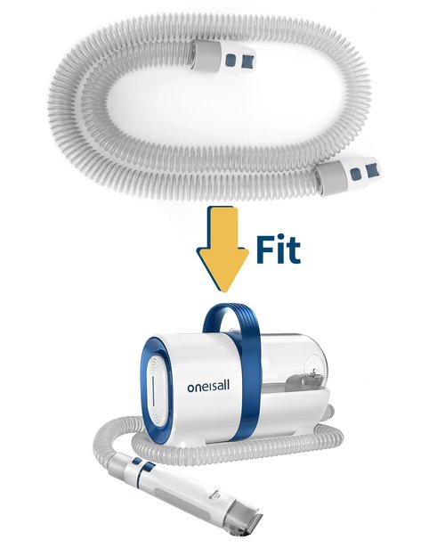 oneisall Pet Vacuum Accessory Kit New Version Hose (Only compatible with models featuring matching front and rear ports) Compatible with LM2 only