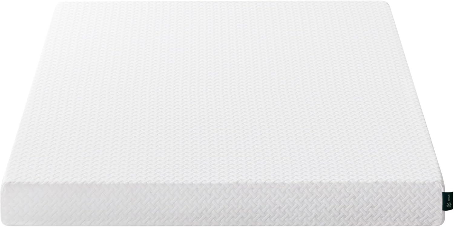 Zinus 6 Inch Full Memory Foam Mattress - Cooling Essential Design, Medium Feel, Fiberglass Free