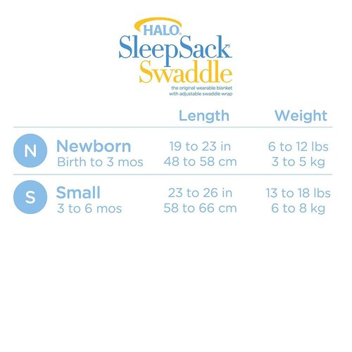 HALO 100% Cotton Sleepsack Swaddle - 3-Way Adjustable Wearable Blanket, TOG 1.5, Sage, Newborn (0-3 Months)