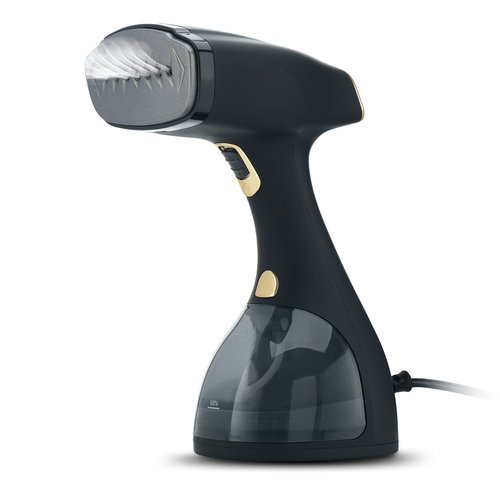 Electrolux Steamer for Clothes, LX15003 Portable Handheld Fabric and Garment Steamer Iron Press Wrinkle Remover with Lint Remover & Fabric Brush – Black