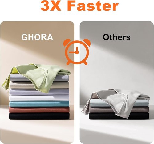 GHORA Handheld Vacuum Steamer for Clothes - 3500Pa Strong Suction & Portable Travel Iron (110-120V)