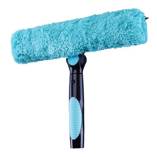 Hicavar 11" Window Squeegee and Microfiber Scrubber 2-in-1 Combo Cleaning Tools (Attachement Only) (1)