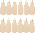 Skiennix 12-Pc Replacement Fan Blades Kit - Perfect for German Christmas Pyramid Carousels & Windmills