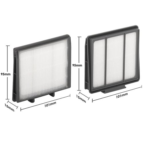 (8 Pieces) HEPA Filter Compatible With Shark AV752 AV753 AV751 R85 RV850 RV850WV S87 RV851WV RV761 RV700_N RV720_N RV750_N, Robotic Vacuum Cleaner Filter Accessory Kit, Replacement Parts 8 Filters
