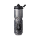 HydraPak | Polar Bottle - Polar Sport Insulated Water Bottle - BPA-Free, Sport & Bike Squeeze Bottle with Handle (Pulse Black, 700ml / 24oz)