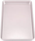 CHEFMADE Non-Stick Baking Sheet Pan - 17-Inch Carbon Steel Cookie Sheet for Oven Roasting | Champagne Gold