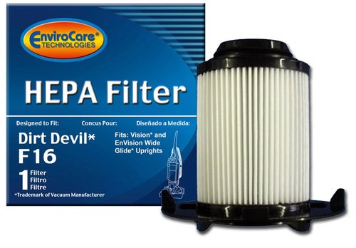 EnviroCare Replacement HEPA Filter Designed to Fit Royal Dirt Devil F16, Vision, Envision Wide Glide Upright Vacuum Cleaners