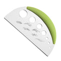 Herb Stripper and Herb Cutter 2 in 1,Herb Stripping Tool Herb Chopper Cilantro Chopper Best Kitchen Gadgets Presents for RV Owners Campers Chefs and Cooking Lovers,1PCS,Green,Stainless Steel,LXLVOUEG