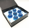 Viru Crystal Glass Ball Stars - Anime Collectibles Gift Box Set of 7 Pieces | 43mm Diameter