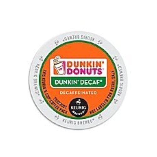Dunkin Donuts Decaf Coffee K-Cups For Keurig K Cup Brewers (64 count)
