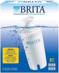 Brita Pitcher Replacement Filters - 8-Pack White Filters for Clean, Great-Tasting Water