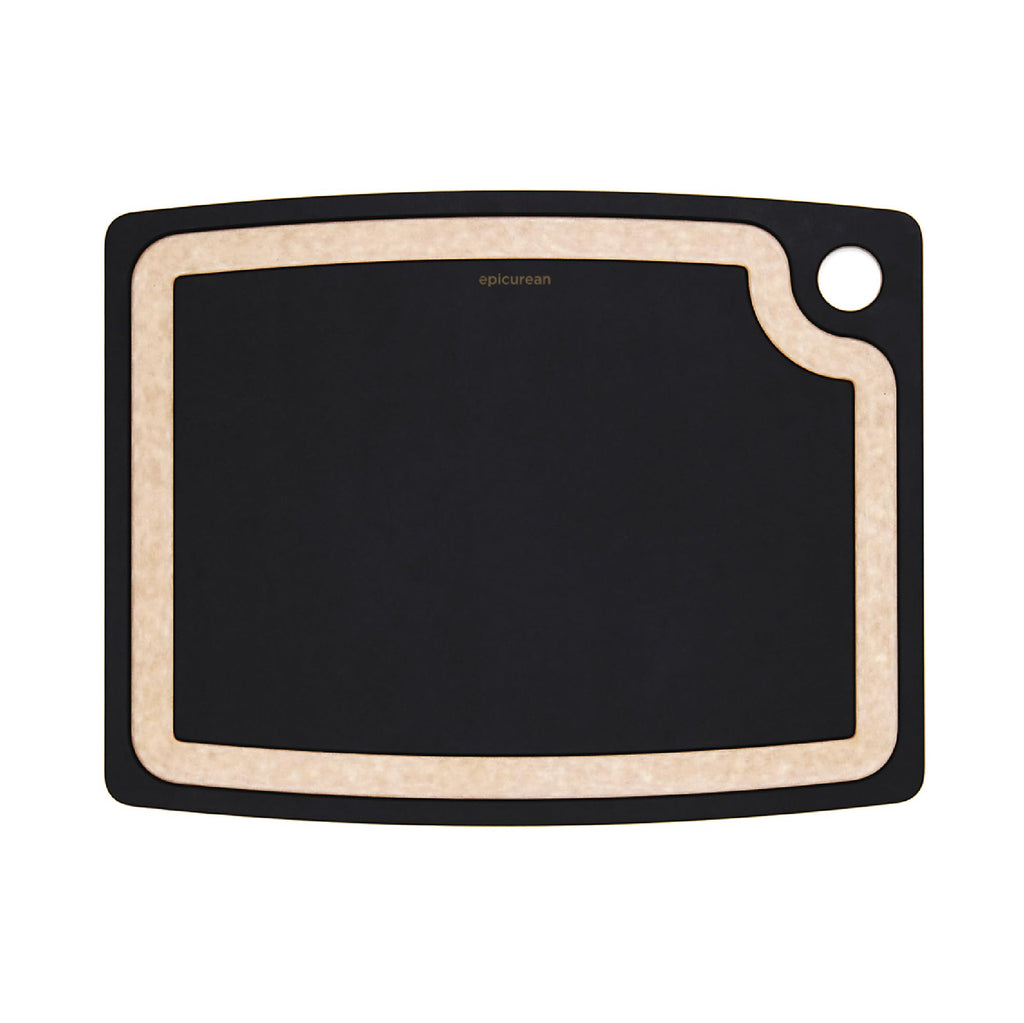 Epicurean Gourmet Series Cutting Board with Juice Groove 14.5-Inch by 11.25-Inch, Slate/Natural