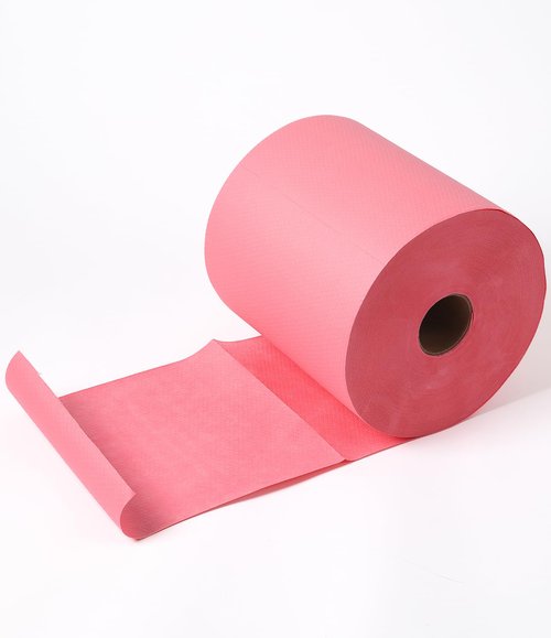 Power Cleaning Multi-task Shop Towels Remove Dirt Oil Grime Heavy Duty Workshop Rags Reusable Cleaning Cloth For Rough Surface-475 Sheets-Red-Jumbo Roll