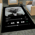 Skiennix Personalized Album Cover Rug - Non-Slip Area Rug for Bedroom & Living Room Decor | Custom Music Gift
