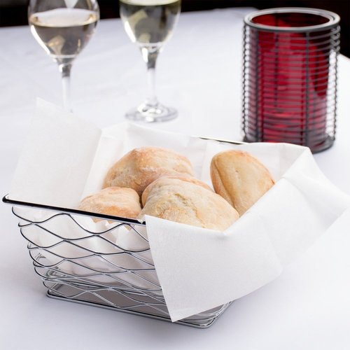 300-Pack BloominGoods Disposable Bathroom Napkins | Single-Use Classic Lite Linen-Feel Guest Towels, Made in USA | Cloth-Like Hand Towels, White, 12" x 17"