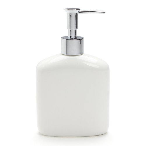 Enesco Our Name is Mud Mermaid Waves Stoneware Soap Dispenser, 12 oz, Multicolor, Model:6001236
