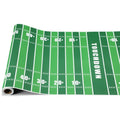 Moukeren Touchdown Paper Table Runner Roll 25' Long x 16" Football Field Table Runner Football Party Decorations Disposable for Sport Kitchen Dining Home Soccer Party Decoration
