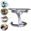 Trivae Pot Lid Holder – 4-in-1 Pot Lid Holder While Cooking, Pan Lid Holder, Trivet & Cake Stand – Versatile Kitchen Tool for Hot Pots, Serving & Display – Space-Saving, Heat-Resistant Stand
