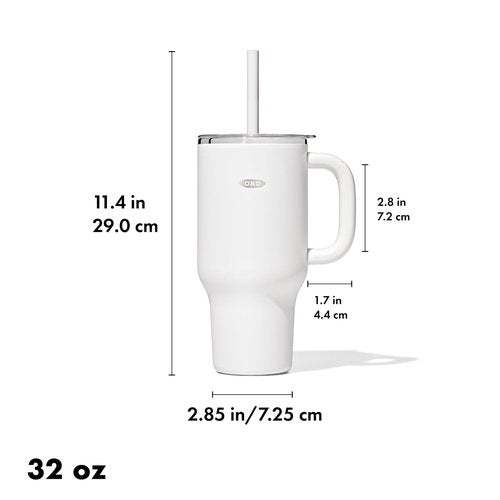 OXO Strive XL Tumbler with Handle – 32 oz. – Quartz