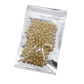 PABCK 500 Pack 3.3x5.5 inch (Inside Size 3x4.3 inch) Clear Front Resealable Heat Seal Bags for Zip Bulk Food Storage Lock Bag Reclosable Airtight Foil Pouch Zipper Lock Packaging with Tear Notches