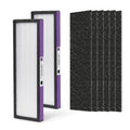 Nisreen FLT5250PT Replacement Filter Compatible with Germ-Guardian Air Purifier AC5250PT, AC5000E, AC5300B, AC5350W, AC5350B, CDAP5500 and More, 2 HEPA and 6 Pre-Filter