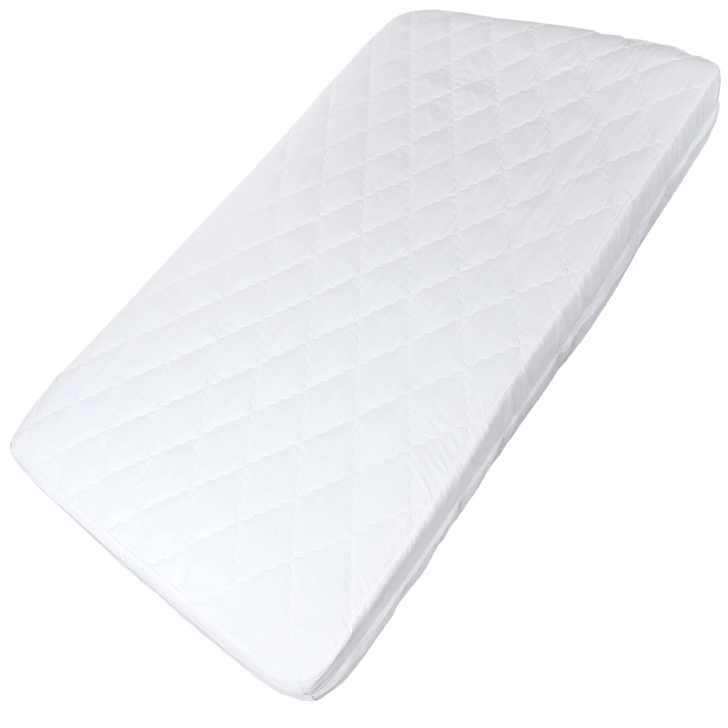 Jambini Zipper Crib Mattress Protector - Fully Encased & Waterproof Cover