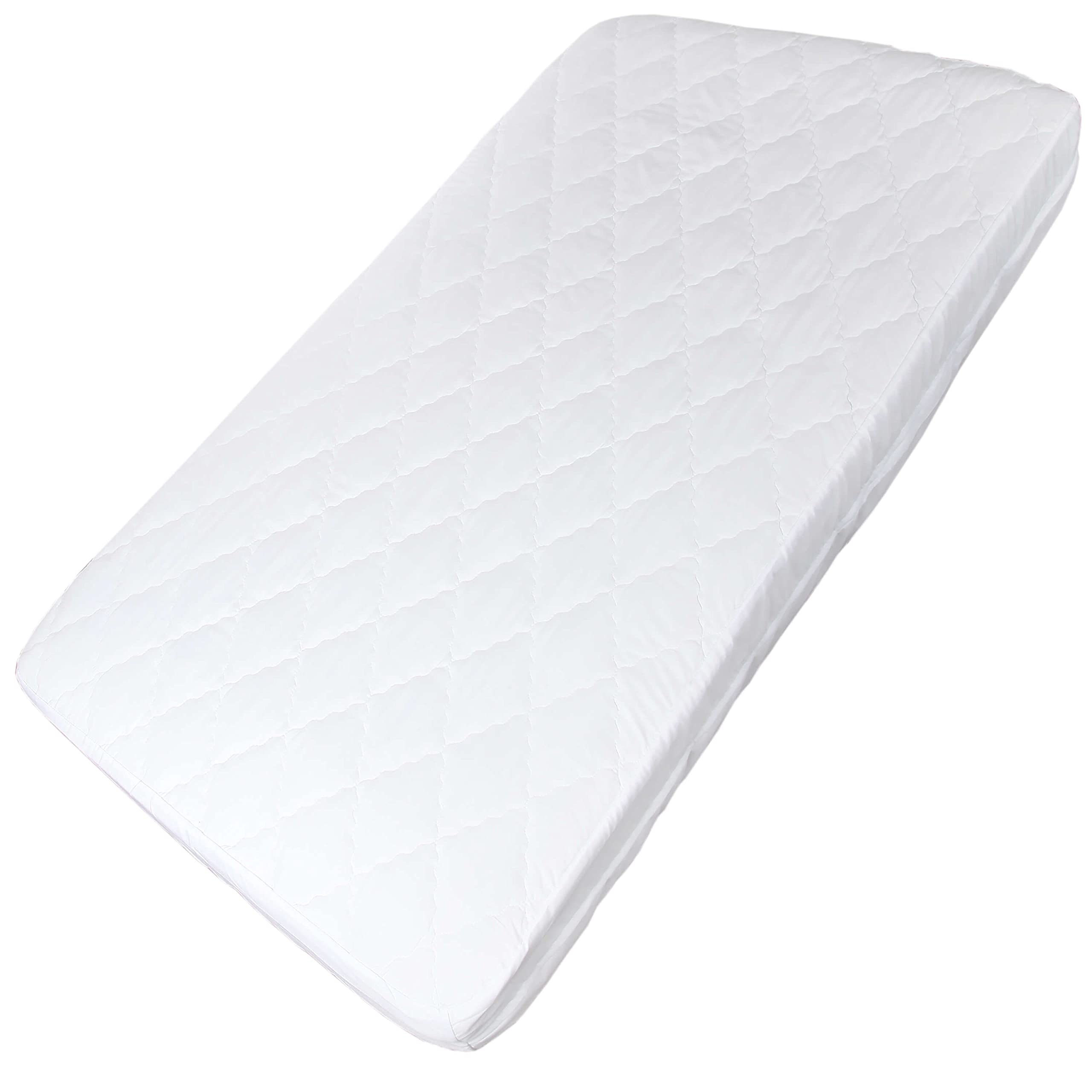 Jambini Zipper Crib Mattress Protector - Fully Encased & Waterproof Cover