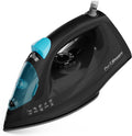 PurSteam Professional 1250W Steam Iron - Powerful Steamer with Burst of Steam & Non-Stick Soleplate