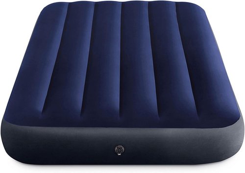 Intex Dura-Beam Twin Air Mattress - Plush Top & 2-in-1 Valve | 75 x 39 x 10 Inches