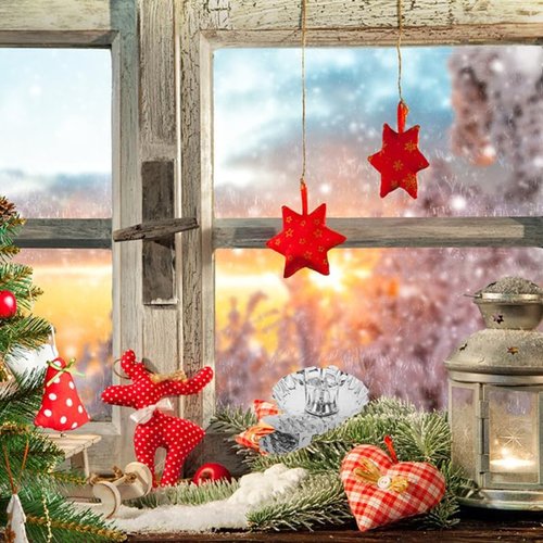 Garneck Vintage Christmas Tree Candle Clips - 20 Metal Holders for Taper Candles | Flower Shape Design