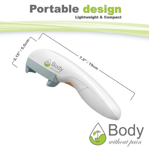 Electric Bottle Opener for Seniors - Automatic Solution for Easy Opening of Water Bottles. Ideal for Weak Hands or Those with Arthritis. Perfect for Soda, Milk, Juice. Battery Powered.