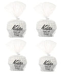4 X Kalita:Wave Series Wave Filter KWF-155[1-2 Persons] White.100 Pieces 4-Pack Value Set (Total of 400 Sheets) #22213 Japan Import