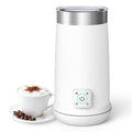 Milk Frother, 4-in-1 Electric Milk Steamer with Warm and Cold Foam Maker, Milk Heater and Warmer Hot & Cold Milk Foamer Maker for Latte Coffee Chocolate