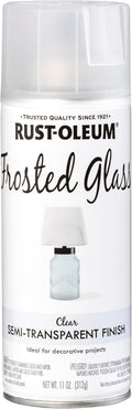 Rust-Oleum Frosted Glass Spray Paint - 11 oz | Create Stunning Frosted Effects