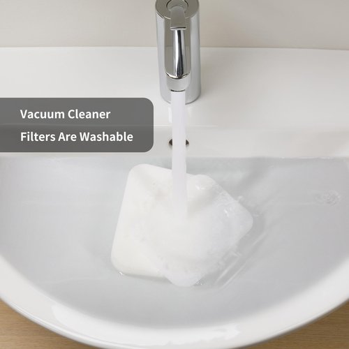 Cherimo 4 Replacement Filters for Shark ZU60 ZU62 ZU62C ZU102 NV150 NV151 NV250 ZU51 NV251 NV255 ZU81 Navigator Zero-M Self-Cleaning Brushroll Pet Pro Upright Vacuum (2 Foam + 2 Felt)