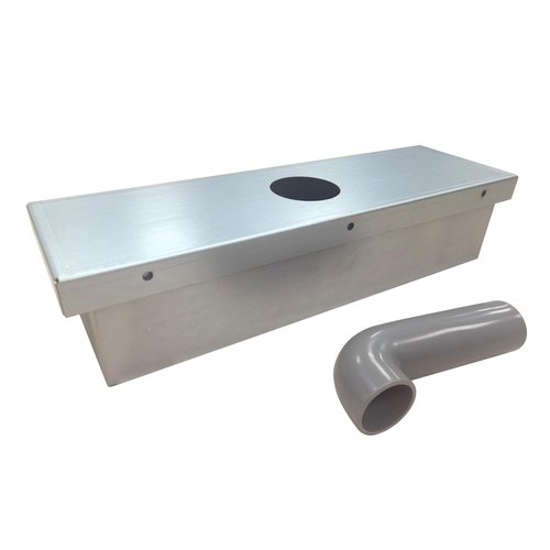 Grease Box for Restaurant Canopy Hood Exhaust Fan Galvanized Sheet Hood Accessories for Restaurant