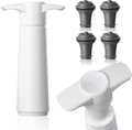 Vacu Vin White pump with 4 Wine Stoppers, standard