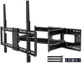 HCMOUNTING Full Motion TV Wall Mount for 60-100 Inch TVs, 30.3 Inch Long Arm, VESA 800x600 Compatible, Swivel and Tilt, Fits 16-24 Inch Studs, 165 lbs Heavy-Duty Bracket