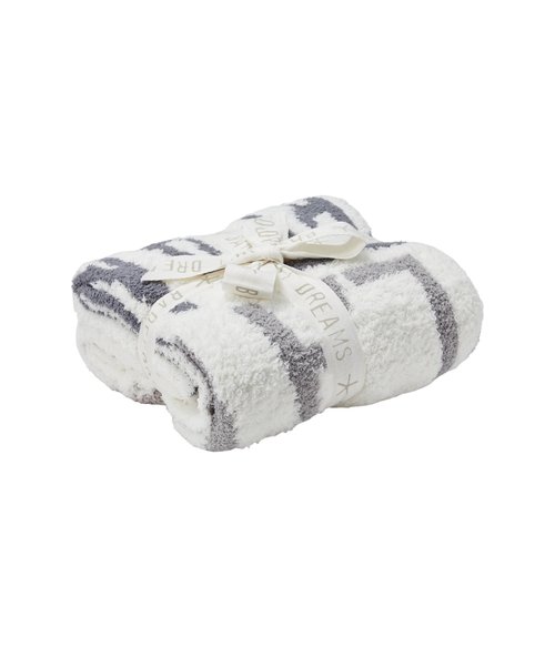 Barefoot Dreams CozyChic® Cuddle Laugh Play Dream Stroller Blanket Pearl Multi One Size
