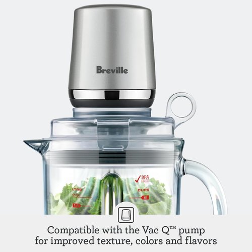 Breville BBL620SIL Blender - Fresh & Furious Performance in Sleek Silver Finish