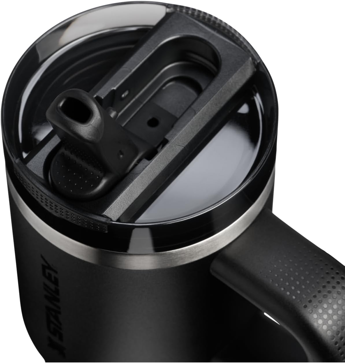 STANLEY Quencher ProTour Tumbler - 14 oz Insulated Stainless Steel Cup with Leakproof Lid & Built-In Straw | Black 2.0