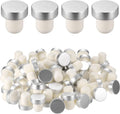 uxcell 72 Pcs Wine Bottle Corks, T-shaped Stopper Cork, Wine Stopper, Reusable Wine Bottle Corks Sealing Plug Bottle for Homemade Wine Beer Bottles,Silver