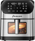 Panana Air Fryer 8.5QT - Quick & Easy Cooking with 10 Presets, LED Display & Touch Control